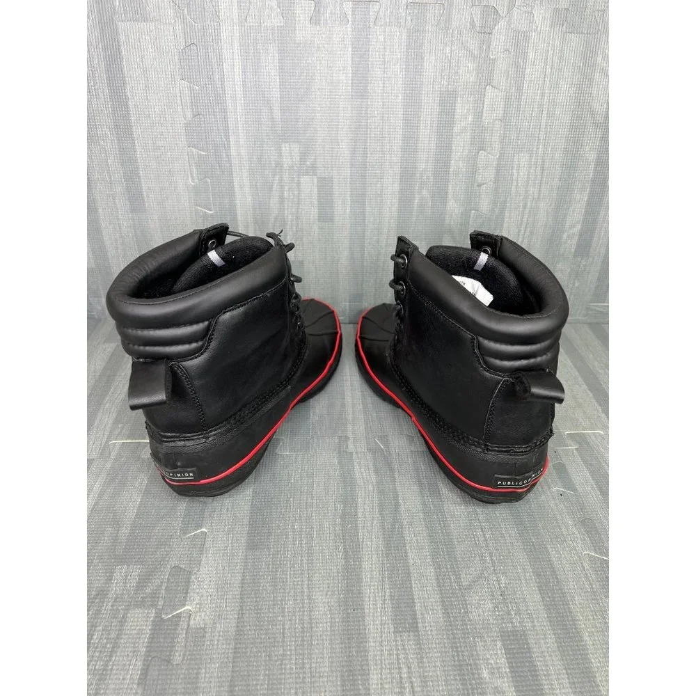 Public Opinion Fairbanks Weather Boot Black Size 7 Men